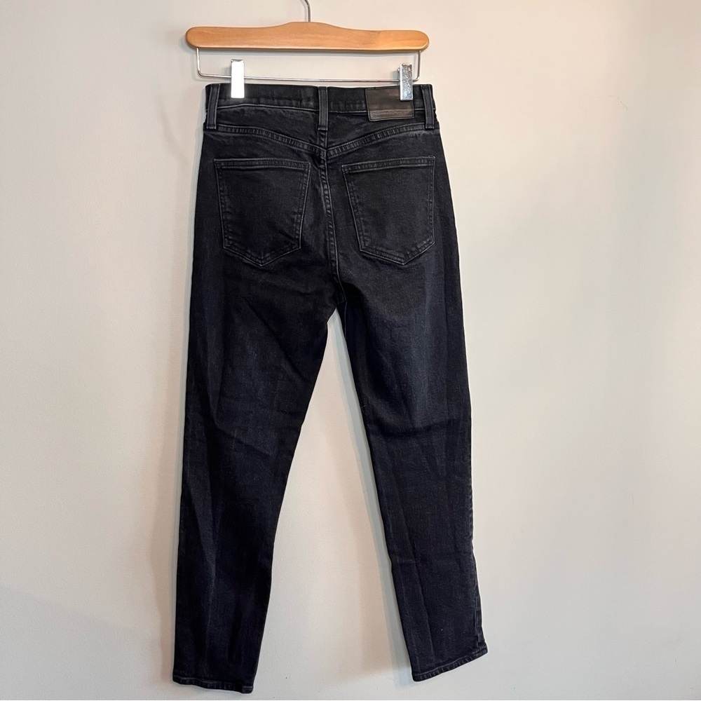 Denim Forum The Yoko High Rise Slim 25 Black - Picture 3 of 10